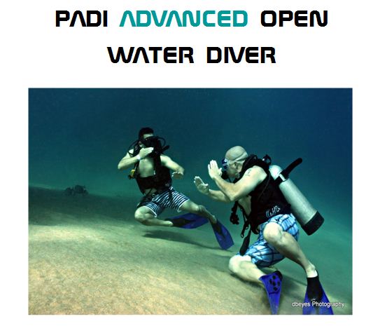 PADI ADvanced Open Water